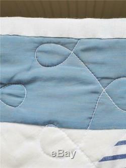 (269) VERY NICE Vintage Quilt PINWHEEL Handmade