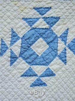 (40) AMAZING Vintage Quilt CROWN of THORNS Handmade