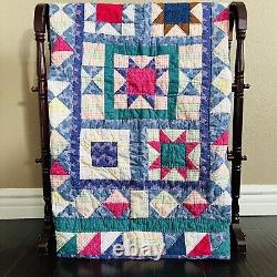 45x35 Vintage Handmade Quilted Throw