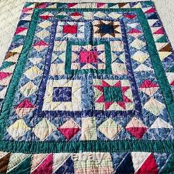 45x35 Vintage Handmade Quilted Throw