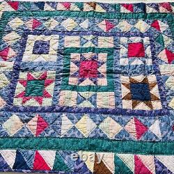 45x35 Vintage Handmade Quilted Throw