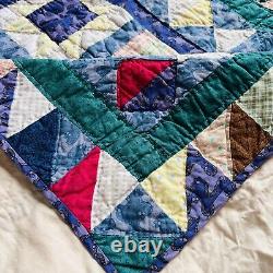 45x35 Vintage Handmade Quilted Throw