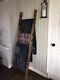 6 Rustic Industrial Pipe And Wood Blanket Ladder Wood Quilt Ladder