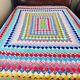 75x85 Gorgeous Homemade And Hand Stitched Cotton Quilt