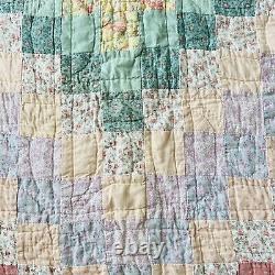 80x80 Vintage Handmade Patchwork Quilt