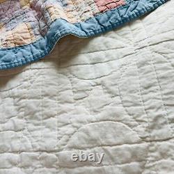 80x80 Vintage Handmade Patchwork Quilt