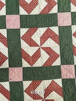 Antique Lancaster County, Pa -Hand Stitched Quilt