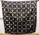 Antique Quilt Dated 1881 Hand Made Museum Quality 60 X 60 Vintage Old