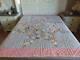 Antique Early 1900's Hand Stitched Feedsack Eight Point Star Quilt 70 X 76