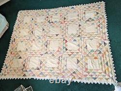 Antique patchwork quilt