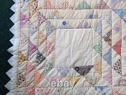 Antique patchwork quilt