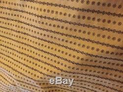 Antique vintage patchwor quilt handmade hand stitch Log Cabin pattern 84 x 107