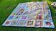 Awesome Handmade Vintage Multicolored Patchwork Quilt 91x79