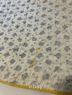 Beautiful Vintage 68 X 80 Double Bed Size Patchwork Quilt