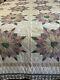 Beautiful Vintage Pieced & Quilted Handmade Quilt 90 X 102