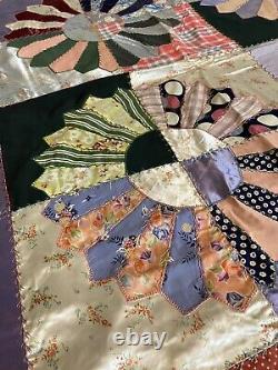 Exquisite Handmade Duvet Quilt Vintage Big Flowers Full/Queen Various Fabrics