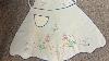 Functional Art Embroidered Vintage Apron Upcycle Chat 11 7 2024 Sewing Art Storytelling