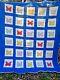Gorgeous Handmade/hand Stitched Vintage 1950's Butterfly Quilt-full 86x78