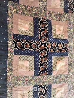 Hand Made Quilt Vintage Horse Made in Maine