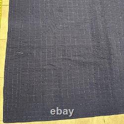 Hand Stitched Grandmothers Quilt Blanket 65 X 82 Space Astronaut Solar System