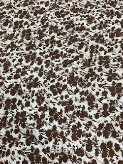 Handmade Crazy Quilt Vintage Old Cotton Fabric Blanket 53x67