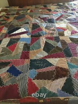 Handmade Vintage Patchwork Quilt