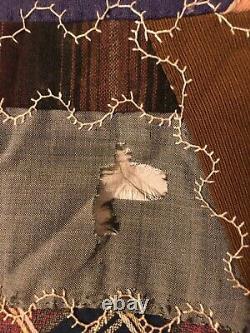 Handmade Vintage Patchwork Quilt