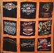 Handmade Vintage Harley Davidson Quilt One Of A Kind Harley T Shirt Quilt