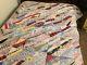 Incredible Handmade Vintage 1940s Quilt Patchwork Nice