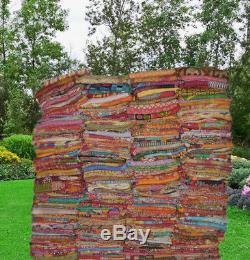 Kantha Quilt Wholesale lot 10 Pcs Reversible Handmade Throw Vintage Bed Cover