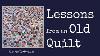 Lessons From An Old Quilt Vintage Yo Yo Quilt