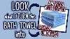 Look What I Turn This Bath Towel Into Under 5 Amazing Must See Diy