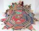 Lot Of 8 Vintage (1930's) Quilt Blocks 8-point Star-shaped Hand-stitched