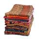 Mix Lot 10 Pc Indian Quilt Handmade Throw Twin Kantha Vintage Reversible Blanket