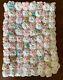 New Handmade Yo-yo Baby Quilt By K's Vintage Variations Baby Layette