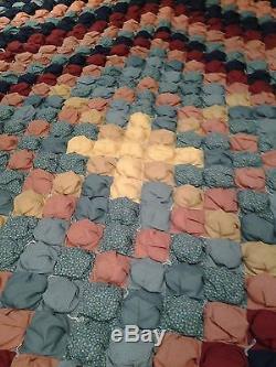 Queen/Full Hand Made Vintage Quilt