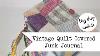 Sold Vintage Quilt Covered Journal Etsy Shop Update