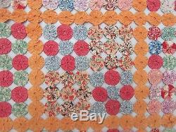 VINTAGE HAND MADE 30 s QUILT