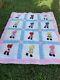 Vintage Sunbonnet Sue Quilt 84 X 62handmade Very Nice