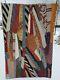 Vintage 1930's Crazy Quilt Made From Silk Neck Ties Hand Made 64 X 42