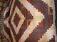 Vintage All Hand Made Shades Of Browns Log Cabin King Size Quilt 108 X 94
