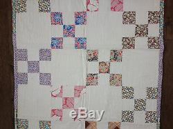 Vintage Amish Quilt-authentic Handmade-pennslyvania