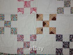 Vintage Amish Quilt-authentic Handmade-pennslyvania