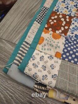 Vintage/Antique Patchwork Quilt 8'x6