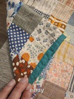 Vintage/Antique Patchwork Quilt 8'x6