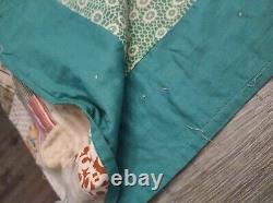 Vintage/Antique Patchwork Quilt 8'x6