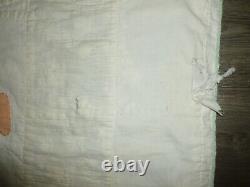 Vintage Antique Quilt Applique Sunbonnet Sue Hand Sewn 65x88