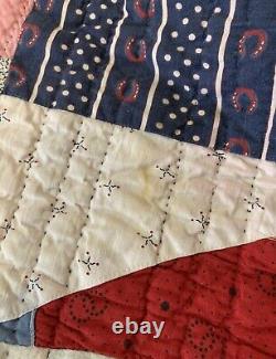 Vintage Crazy Quilt 64 X 84