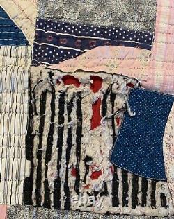 Vintage Crazy Quilt 64 X 84