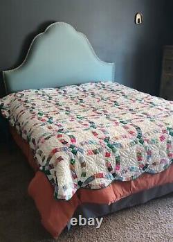 Vintage Double Wedding Ring Quilt